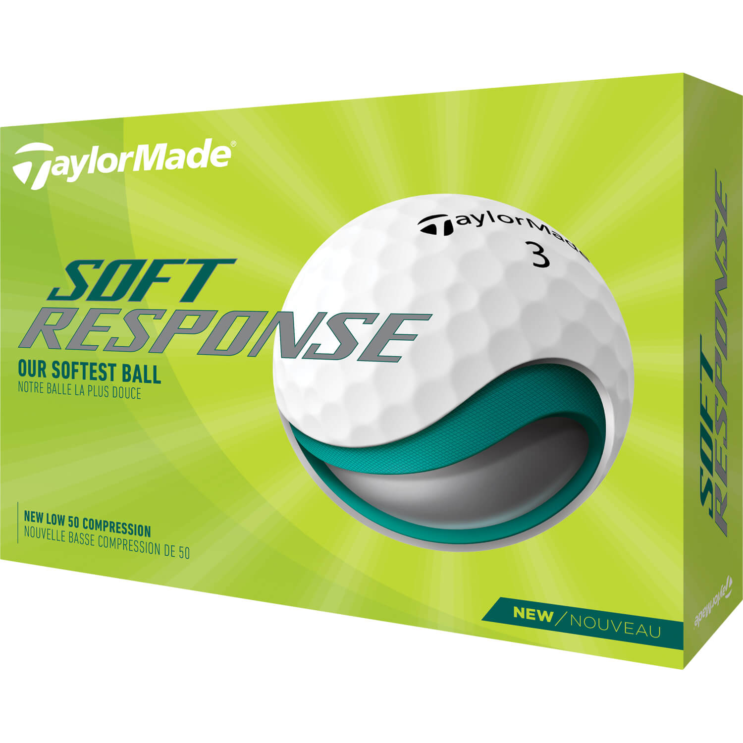 TaylorMade Soft Response 22 weiss